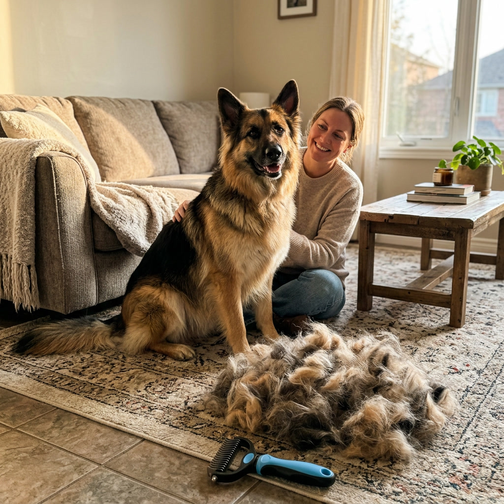 03 — Watch the fur pile grow